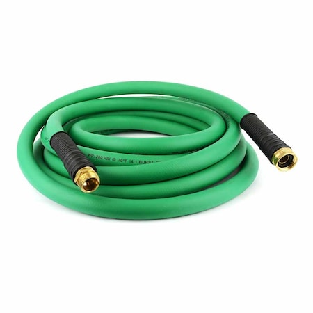 Interstate Pneumatics 3/4 in ID x 25 ft L Water Hose, PVC Tube, Green HCG19-025E